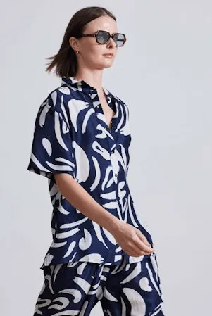 Albers Button Down Top