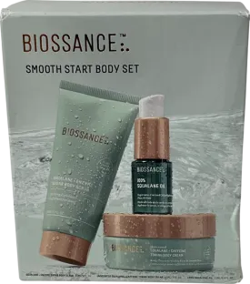 BIOSSANCE Three Piece Smooth Start Body Set One size
