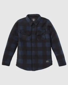 Boys 8-16 Bowered Fleece Jacket