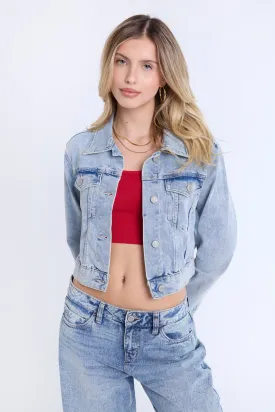 Cropped Denim Jacket