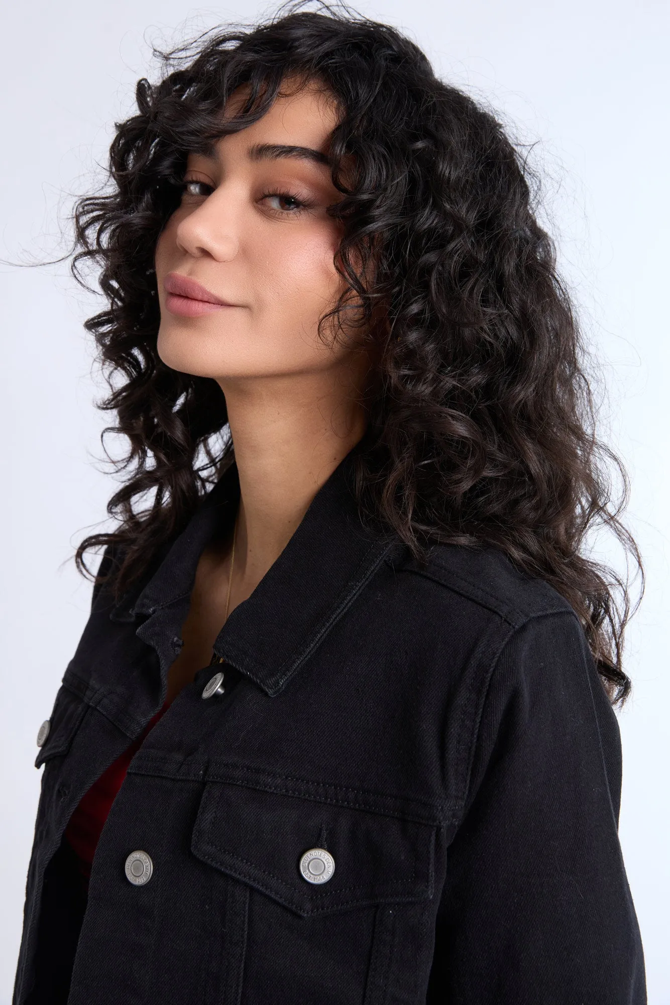 Cropped Denim Jacket