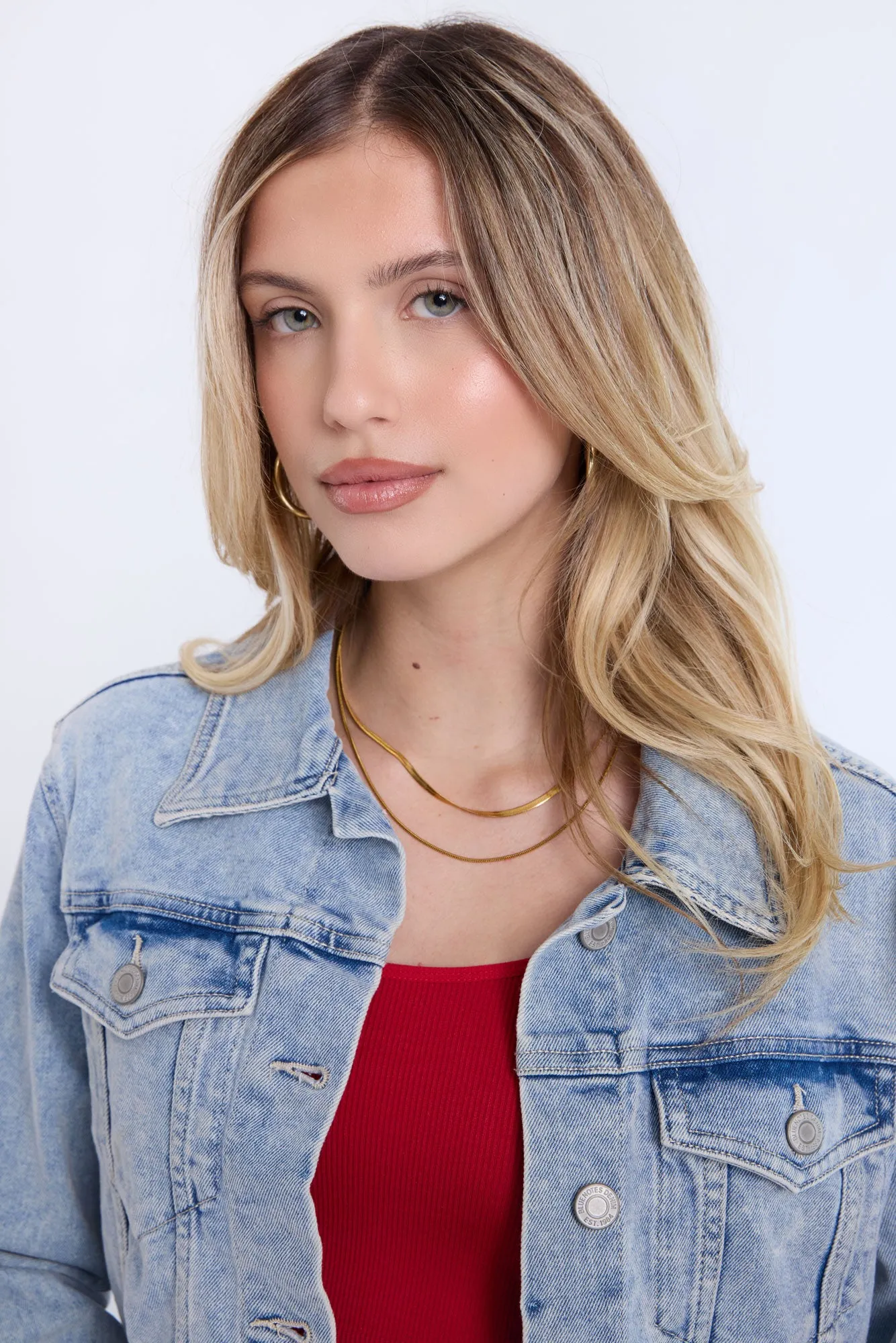 Cropped Denim Jacket