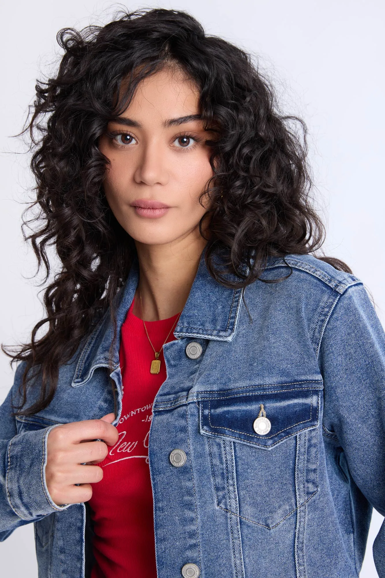 Cropped Denim Jacket