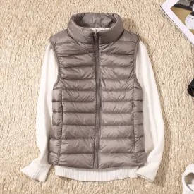 Ezrie™ - Lightweight Zip Puffer Vest