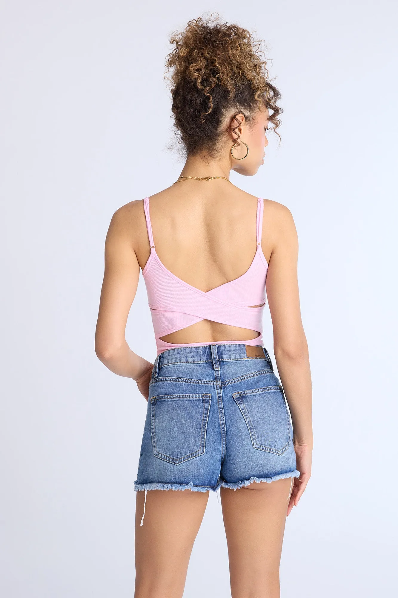 High Rise Curvy Vintage Shorty