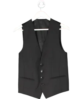 HUGO BOSS Black Guabello Super 120 Single Breasted Waistcoat UK 34" CHEST