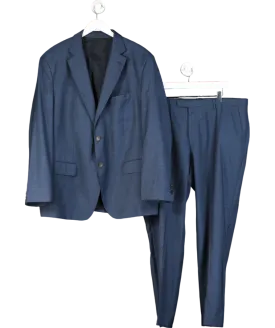 hugo boss Blue Two Piece Single Breasted Suit UK XXL