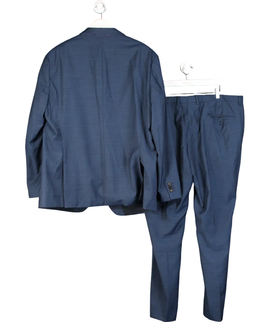 hugo boss Blue Two Piece Single Breasted Suit UK XXL