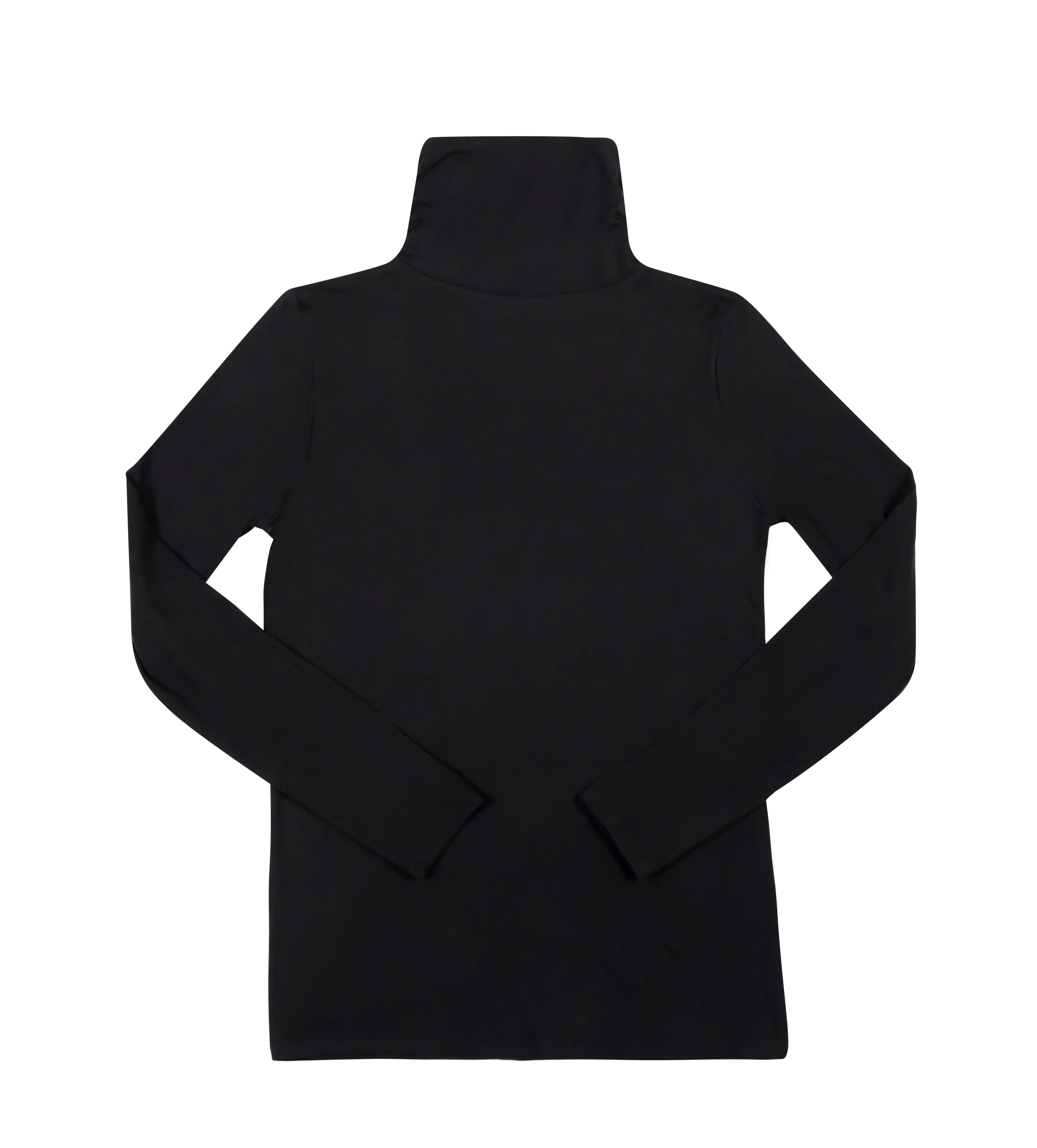 LOOK 7: TURTLENECK TOP LEGGING SET & QUILTED CROPPED JACKET