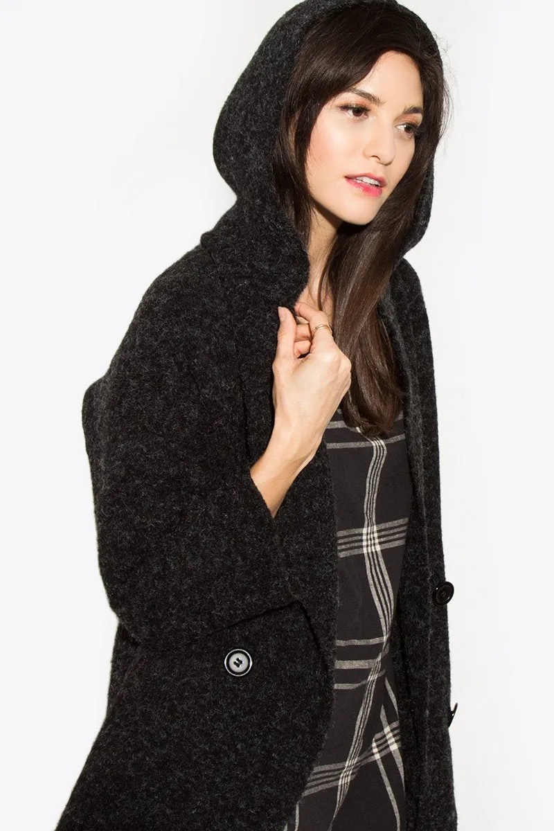 Madora Hooded Knit Jacket