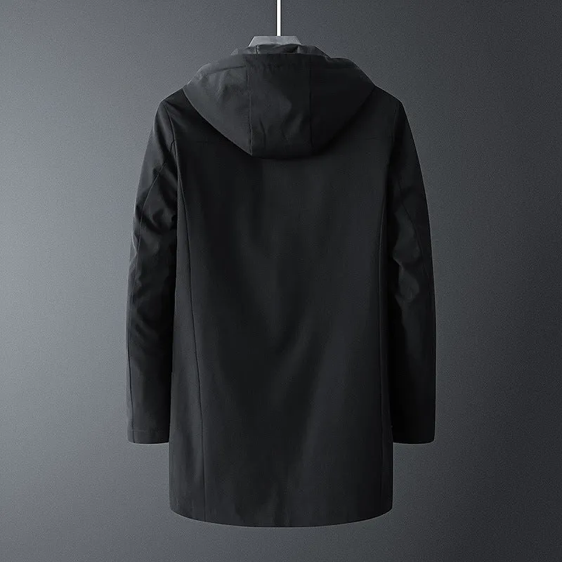 Men's Classic Design Long Trench Coat