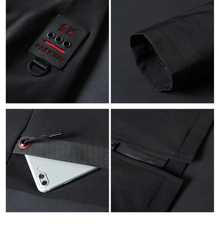 Men's Classic Design Long Trench Coat