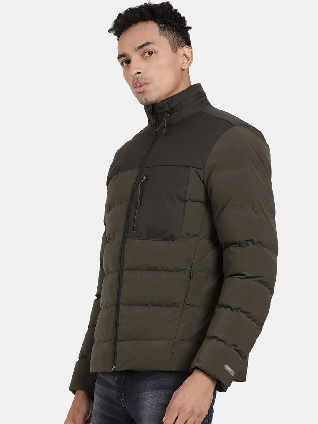 Puffer Straight Jacket With Hexxaheat Tech And Ultrawarm Thermofill