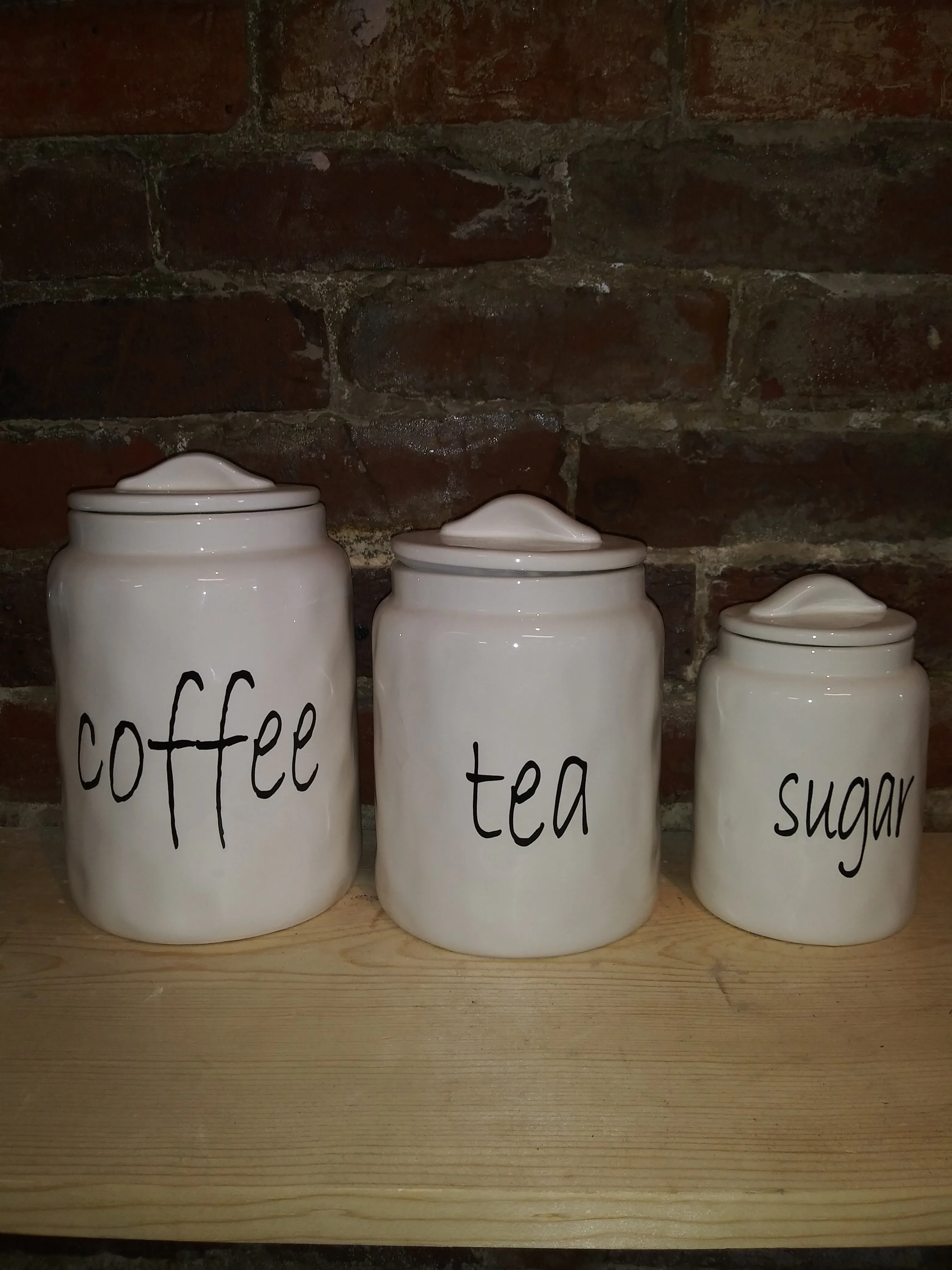 Slated Simply Canister Set