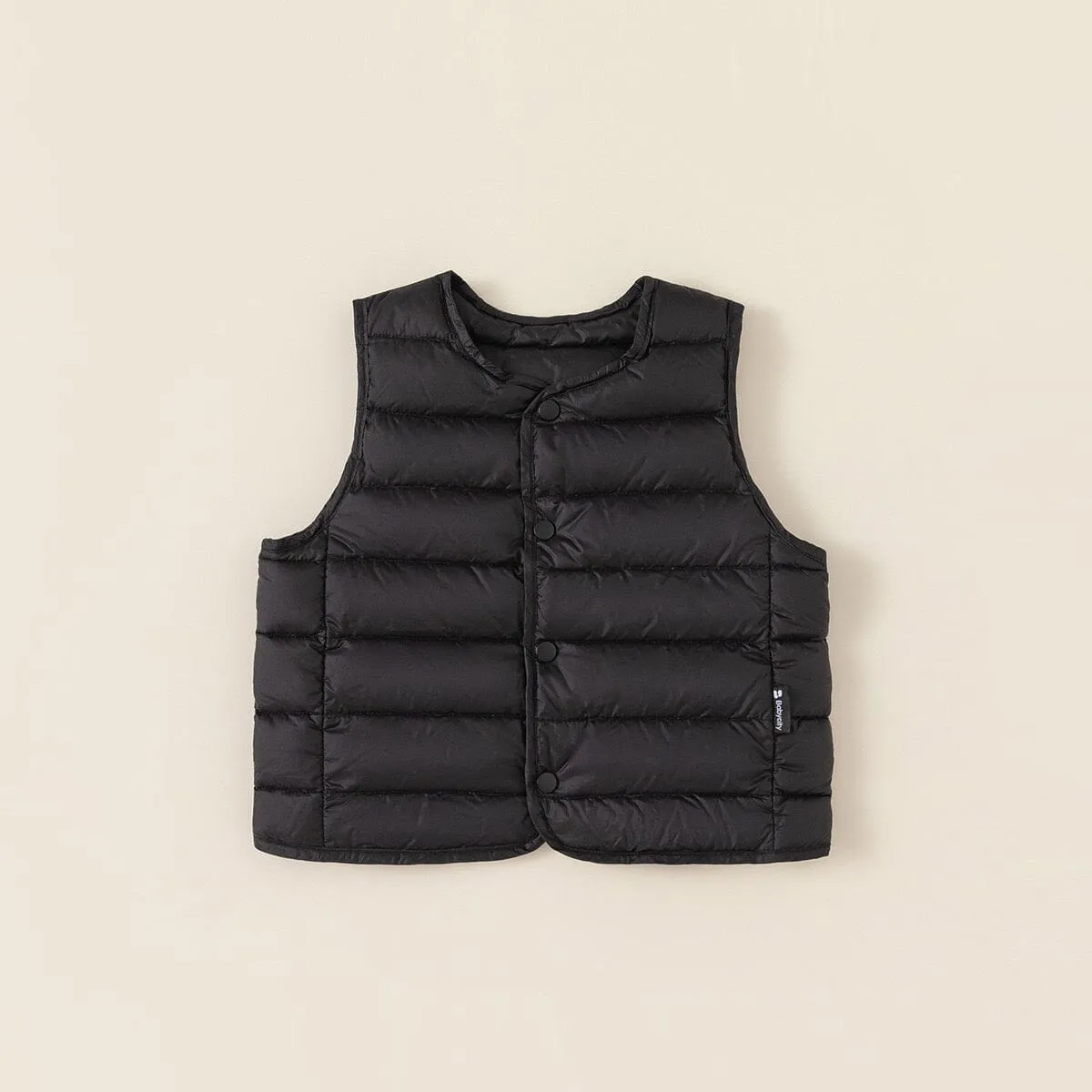 Solid Color Lightweight Puffer Vest