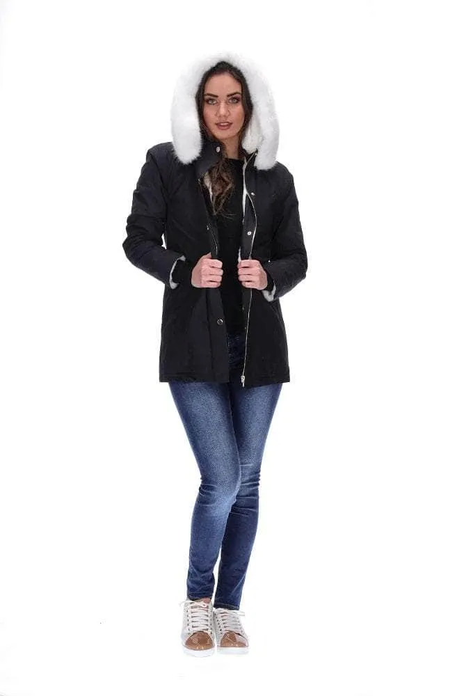 Stellan Hooded Jacket Black