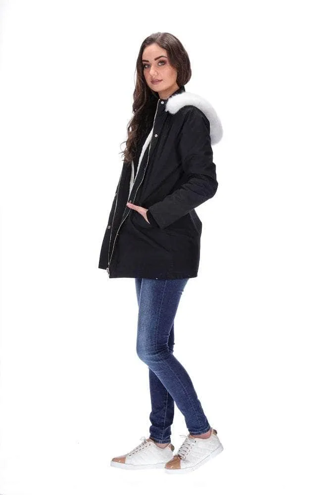 Stellan Hooded Jacket Black