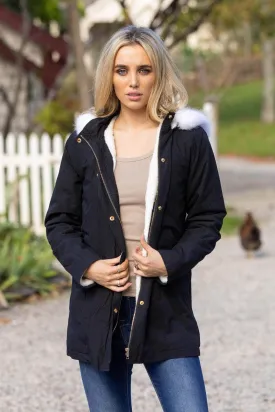 Stellan Hooded Jacket Black